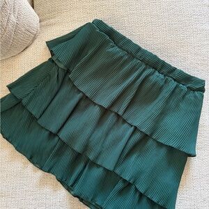 Hyfve Green Tiered Skirt